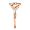 Thumbnail Image 3 of J'Lure Moval Old-Cut Lab-Grown Diamond Bypass Engagement Ring 1-1/6 ct tw 18K Rose Gold