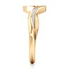 Thumbnail Image 3 of J'Lure Lab-Grown Diamond Contour Wedding Band 1/6 ct tw 18K Yellow Gold