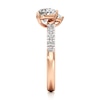 Thumbnail Image 3 of J'Lure Heart Brilliant-Cut Two-Stone Lab-Grown Diamond Engagement Ring 1-3/4 ct tw 18K Rose Gold