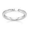 Thumbnail Image 1 of J'Lure Baguette-Cut Lab-Grown Diamond Contour Wedding Band 3/8 ct tw 18K White Gold