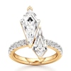 Thumbnail Image 1 of J'Lure Kite Step-Cut Two-Stone Lab-Grown Diamond Engagement Ring 4-3/4 ct tw 18K Yellow Gold