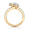 Thumbnail Image 2 of J'Lure Kite Step-Cut Two-Stone Lab-Grown Diamond Engagement Ring 4-3/4 ct tw 18K Yellow Gold