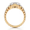 Thumbnail Image 2 of J'Lure Hexagon Portrait-Cut Lab-Grown Diamond Engagement Ring 3-3/8 ct tw 18K Yellow Gold