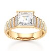 Thumbnail Image 1 of J'Lure Carre Step-Cut Lab-Grown Diamond Engagement Ring 2-1/3 ct tw 18K Yellow Gold