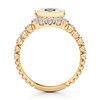 Thumbnail Image 2 of J'Lure Carre Step-Cut Lab-Grown Diamond Engagement Ring 2-1/3 ct tw 18K Yellow Gold