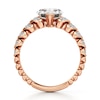 Thumbnail Image 2 of J'Lure Lozenge Step-Cut Lab-Grown Diamond Engagement Ring 2-3/8 ct tw 18K Rose Gold