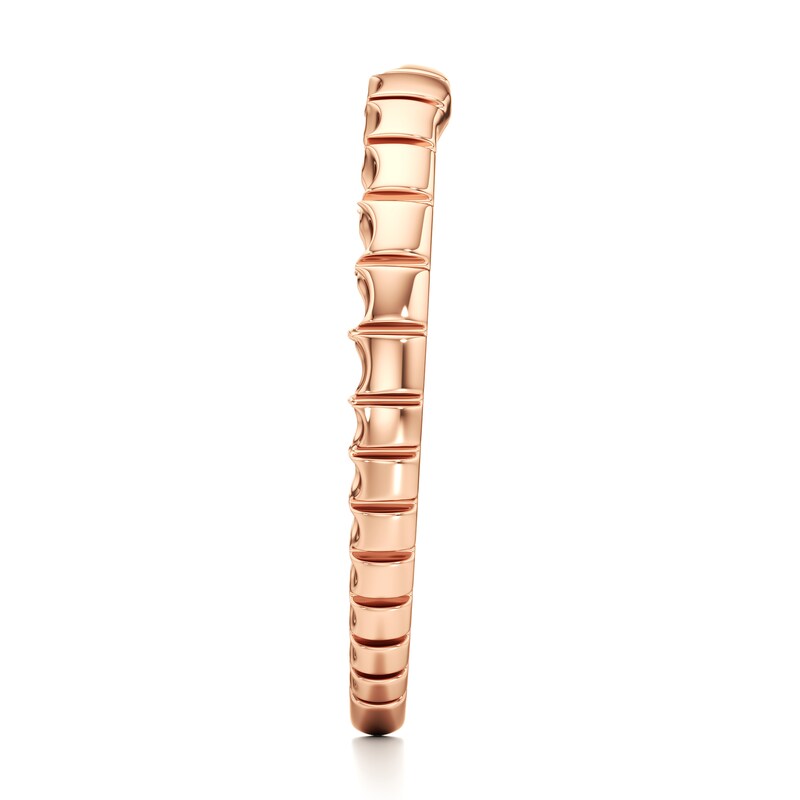 Main Image 3 of J'Lure Contour Wedding Band 18K Rose Gold