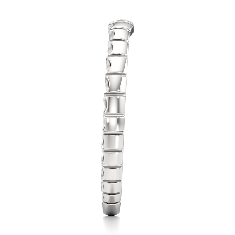 Main Image 3 of J'Lure Contour Wedding Band 18K White Gold
