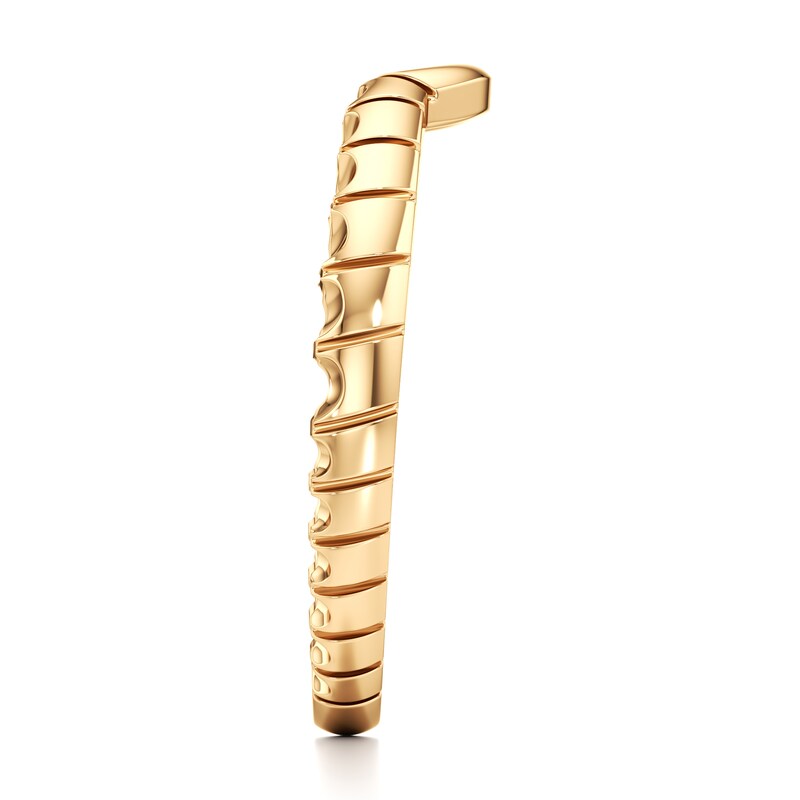 Main Image 3 of J'Lure Contour Wedding Band 18K Yellow Gold
