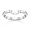 Thumbnail Image 1 of J'Lure Contour Wedding Band 18K White Gold