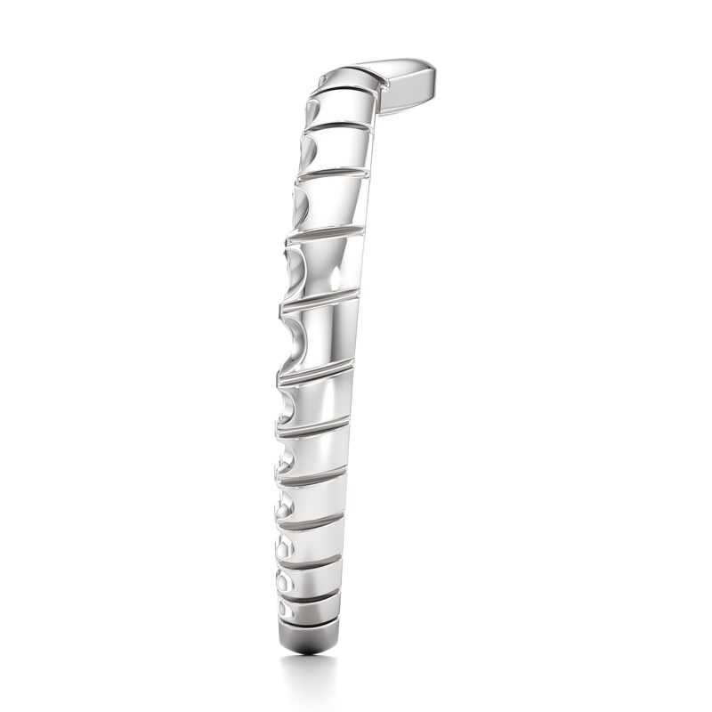 Main Image 3 of J'Lure Contour Wedding Band 18K White Gold