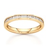 Thumbnail Image 1 of J'Lure Baguette & Round-Cut Lab-Created Diamond Wedding Band 3/8 ct tw 18K Yellow Gold