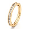 Thumbnail Image 4 of J'Lure Baguette & Round-Cut Lab-Created Diamond Wedding Band 3/8 ct tw 18K Yellow Gold