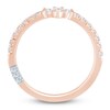 Thumbnail Image 4 of Pnina Tornai Pear-Shaped & Round-Cut Diamond Contour Anniversary Ring 3/8 ct tw 14K Rose Gold