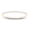 Thumbnail Image 1 of Lab-Grown Diamond Flex Bangle Bracelet 2 ct tw 14K Yellow Gold