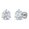 Thumbnail Image 2 of Round-Cut Lab-Grown Diamond Solitaire Stud Earrings 5 ct tw 18K White Gold (VS2/F)
