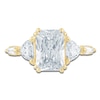 Thumbnail Image 3 of Pnina Tornai Radiant-Cut Lab-Grown Diamond Engagement Ring 3-1/2 ct tw 14K Yellow Gold