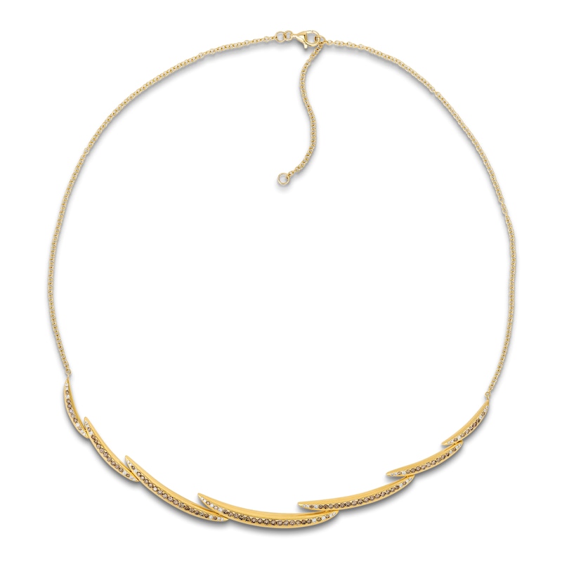 Main Image 1 of Le Vian Diamond Necklace 1-5/8 ct tw 14K Honey Gold 19"
