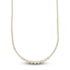 Thumbnail Image 2 of Shy Creation Graduated Diamond Tennis Necklace 5-1/2 ct tw 14K Yellow Gold SC55022351V2Z18