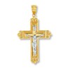 Thumbnail Image 1 of Crucifix Charm 14K Two-Tone Gold