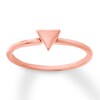 Thumbnail Image 1 of Triangle Ring 10K Rose Gold