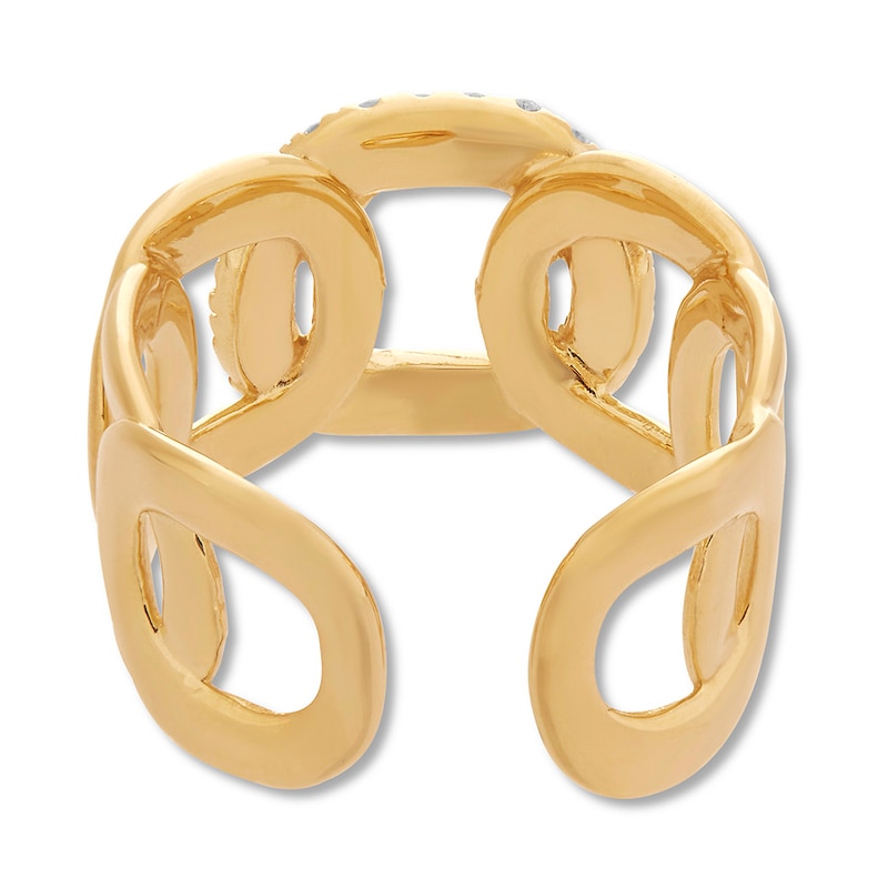 Diamond Ring 1/2 ct tw Round-cut 14K Yellow Gold