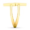 Thumbnail Image 2 of Double Bar Ring 10K Yellow Gold