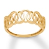 Thumbnail Image 1 of Entwined Shapes Ring 10K Yellow Gold