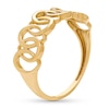 Entwined Shapes Ring 10K Yellow Gold