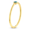 Thumbnail Image 1 of Enamel Turquoise Ring 14K Yellow Gold