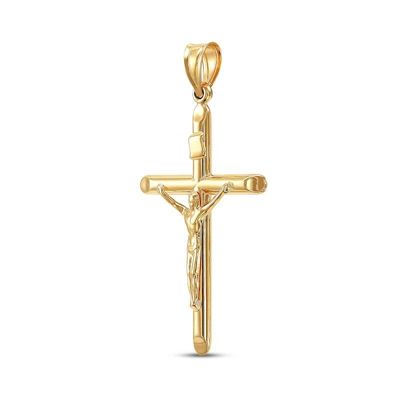 Crucifix Charm 14K Yellow Gold