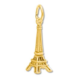 Eiffel Tower Charm 14K Yellow Gold