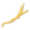 Female Swimmer Charm 14K Yellow Gold