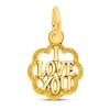 Thumbnail Image 0 of I Love You Charm 14K Yellow Gold