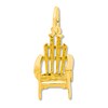 Adirondack Chair Charm 14K Yellow Gold