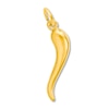 Italian Horn Charm 14K Yellow Gold