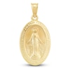 Thumbnail Image 1 of Mother Mary Medal Charm 14K Yellow Gold