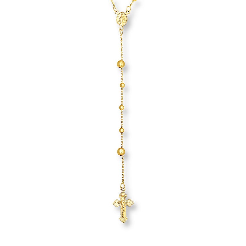 Main Image 1 of Rosary Necklace 14K Yellow Gold