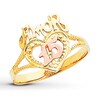 Sweet 15 Ring 14K Two-Tone Gold