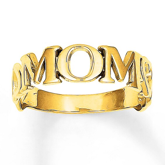 MOM Ring 14K Yellow Gold Jared