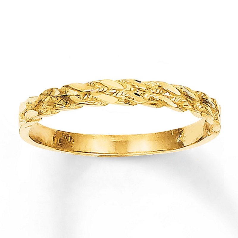 Rope Braid Ring 14K Yellow Gold