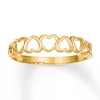 Thumbnail Image 1 of Heart Ring 14K Yellow Gold