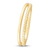 Thumbnail Image 1 of Two-Row Ring 10K Yellow Gold