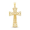 Thumbnail Image 3 of Crucifix Pendant Charm 10K Two-Tone Gold