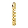 Thumbnail Image 2 of Alex Woo Mini X BLESSED Charm 14K Yellow Gold
