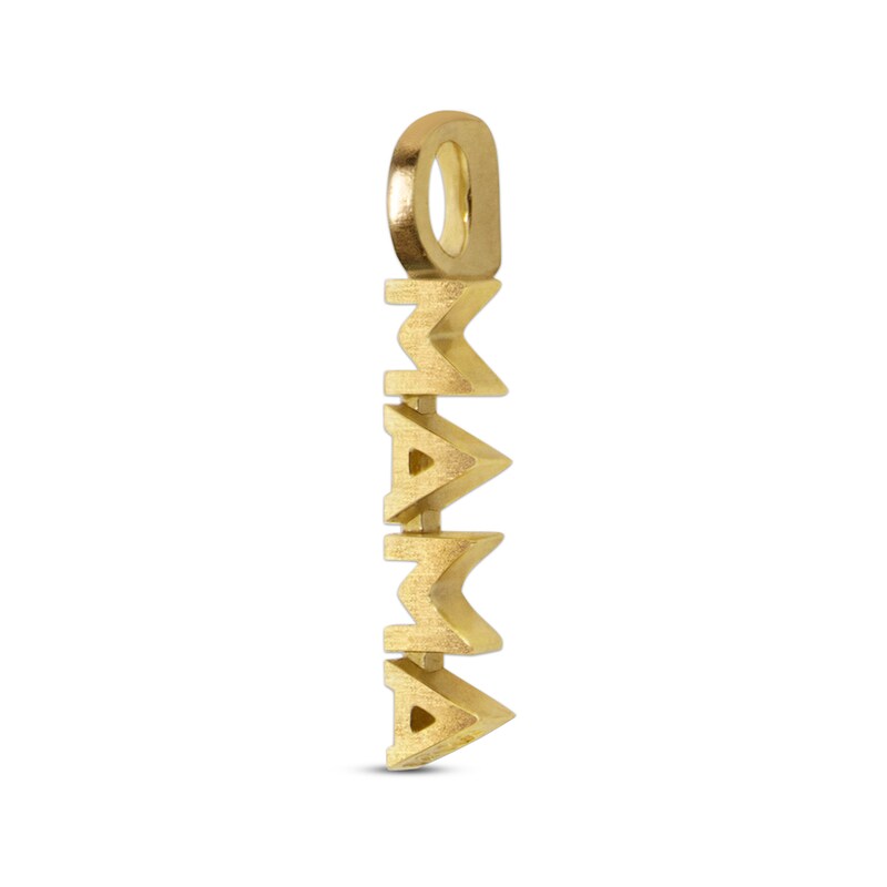 Alex Woo Mini X MAMA Charm 14K Yellow Gold