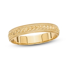 Design Wedding Band 14K Yellow Gold