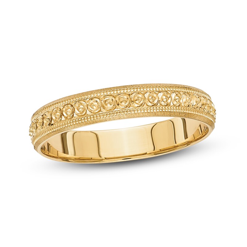 Design Wedding Band 14K Yellow Gold
