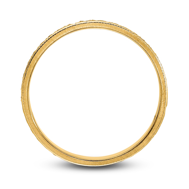 Design Wedding Band 14K Yellow Gold | Jared