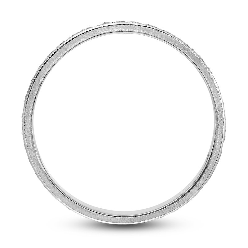 Main Image 2 of Design Wedding Band 14K White Gold